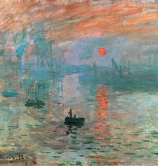 Claude Monet, "Alba", 1872 (Wikimedia Commons) 