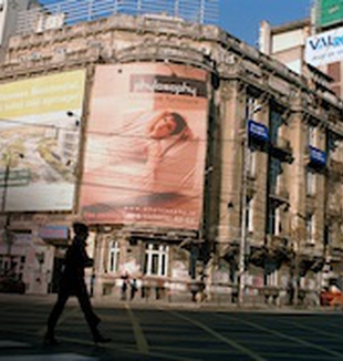 Il centro di Bucarest.