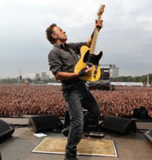 Bruce Springsteen in un concerto sold-out.