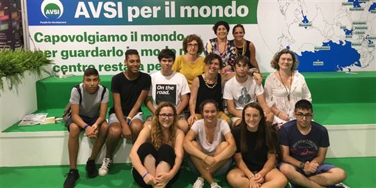 Studenti e professoresse del ''Giordano Bruno'' di Albenga al Meeting di Rimini